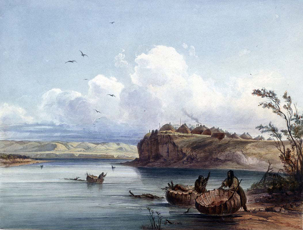 A Mandan Village